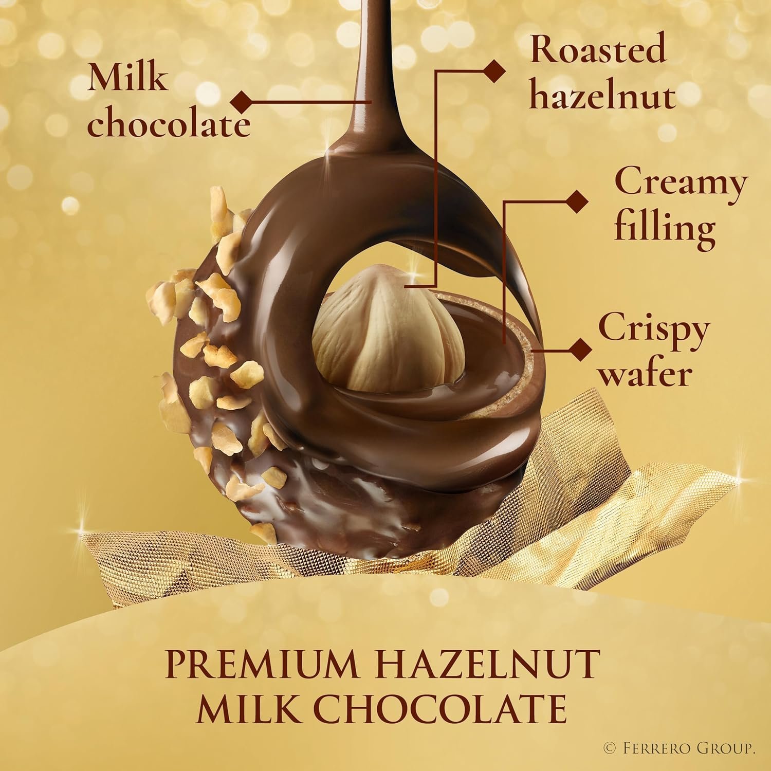 Ferrero Rocher Premium Chocolates 16 Pcs