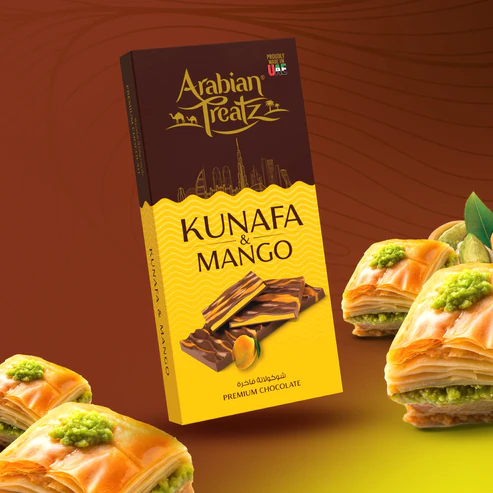 Dubai Kunafa Chocolate