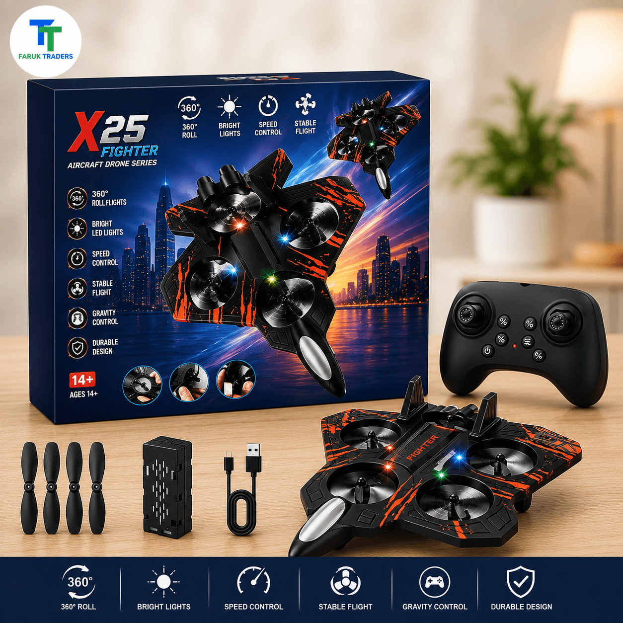 X25 Fighter Aircraft Drone