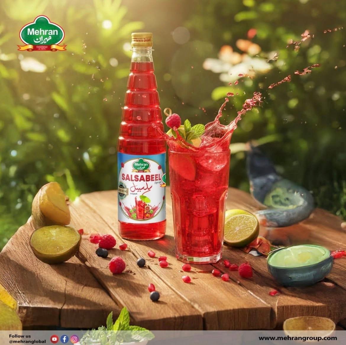 Mehran Salsabeel Syrup 775ml