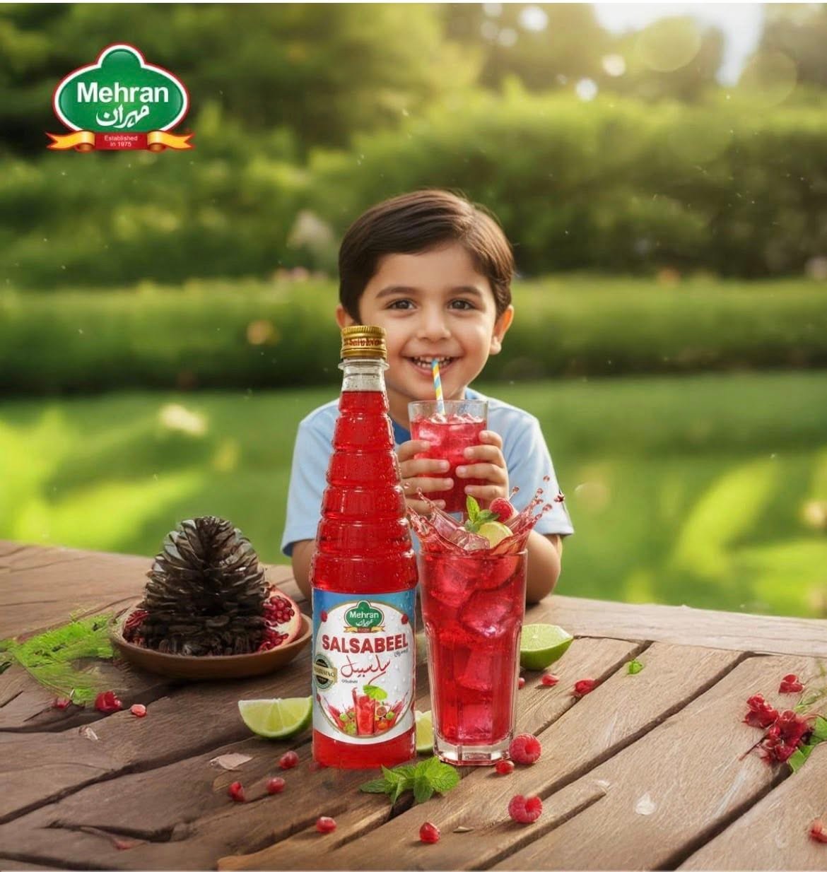 Mehran Salsabeel Syrup 775ml - Image 3