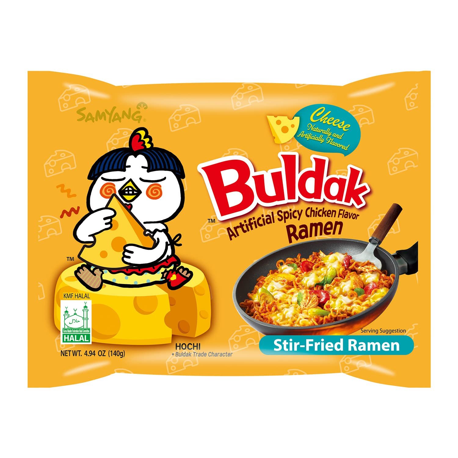 Buldak Cheese Spicy Hot Chicken Stir