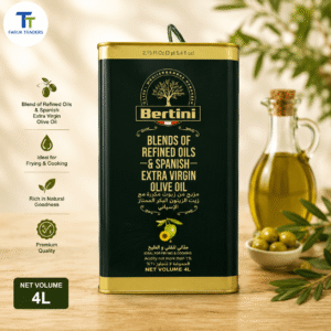 Bertini Blends of Refined Oils & Spanish Extra Virgin Olive Oil 4L Can – Premium Cooking Olive Oil
