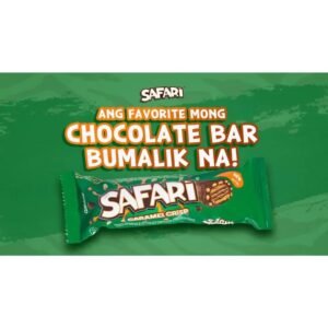 Gandour Safari Caramel Crunch Chocolate Bar