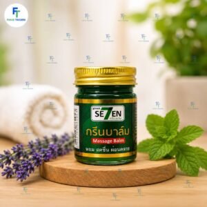 Green Seven Thai Herbal Massage Balm Original Imported Pain Relief Balm